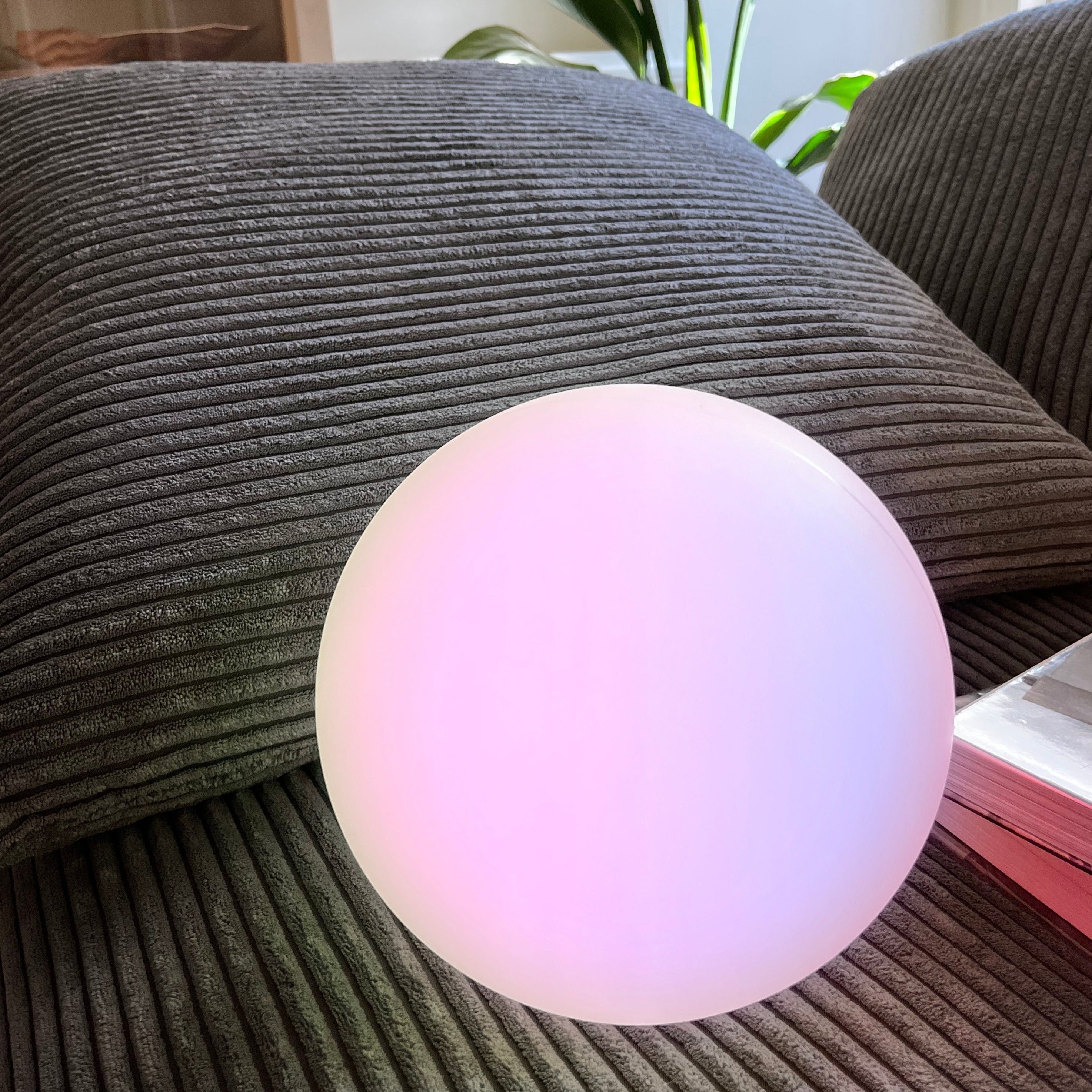 Luna Lampada da Tavolo Senza Fili | LED Ricaricabile, Dimmerabile, Impermeabile