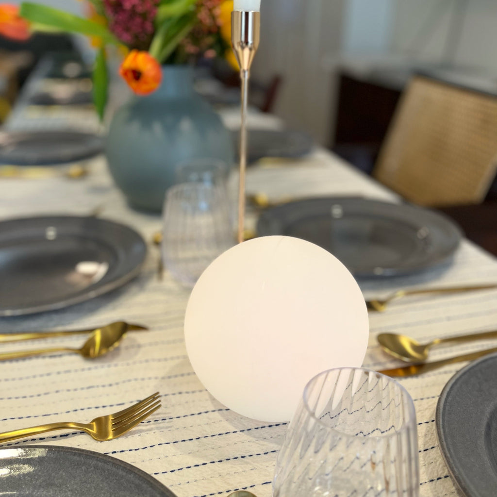 Luna Lampada da Tavolo Senza Fili | LED Ricaricabile, Dimmerabile, Impermeabile