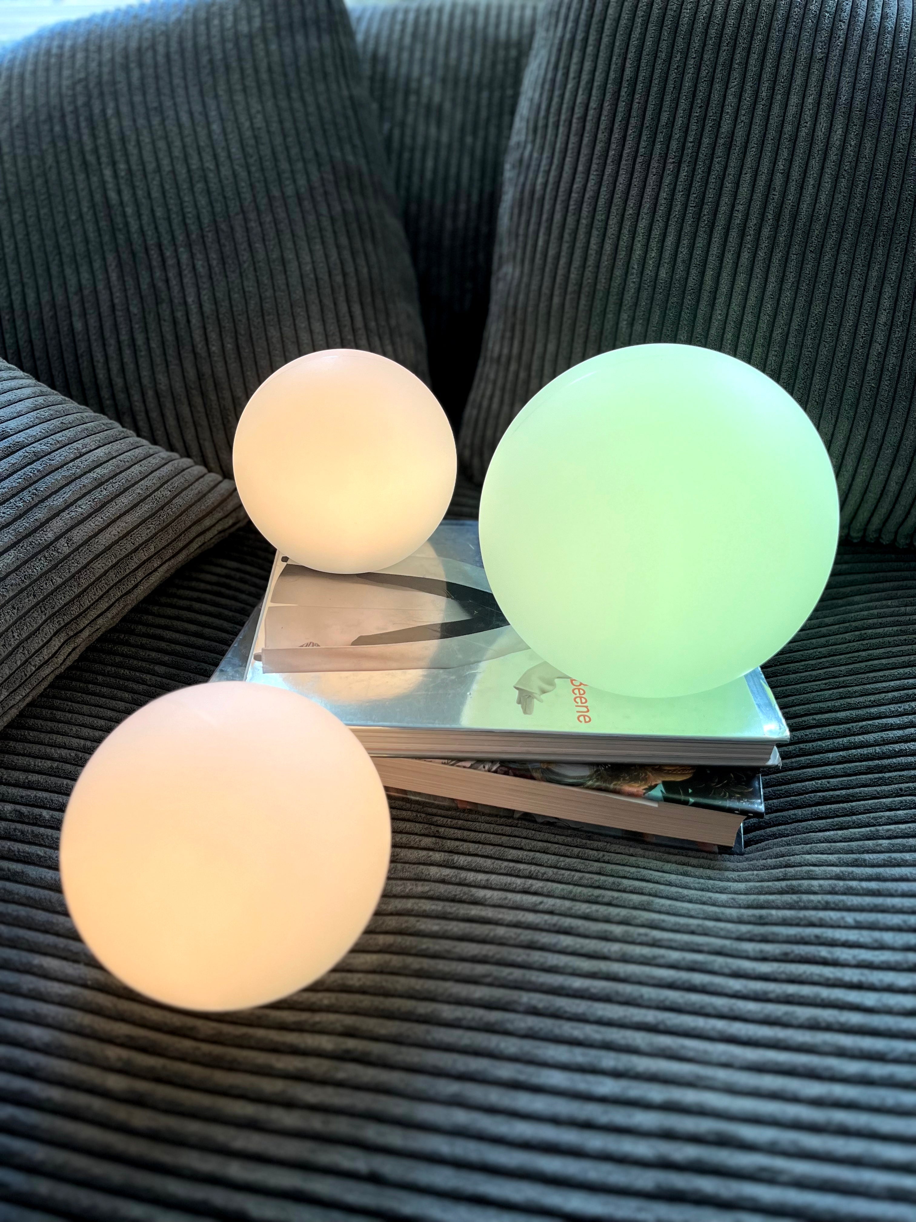 Luna Lampada da Tavolo Senza Fili | LED Ricaricabile, Dimmerabile, Impermeabile