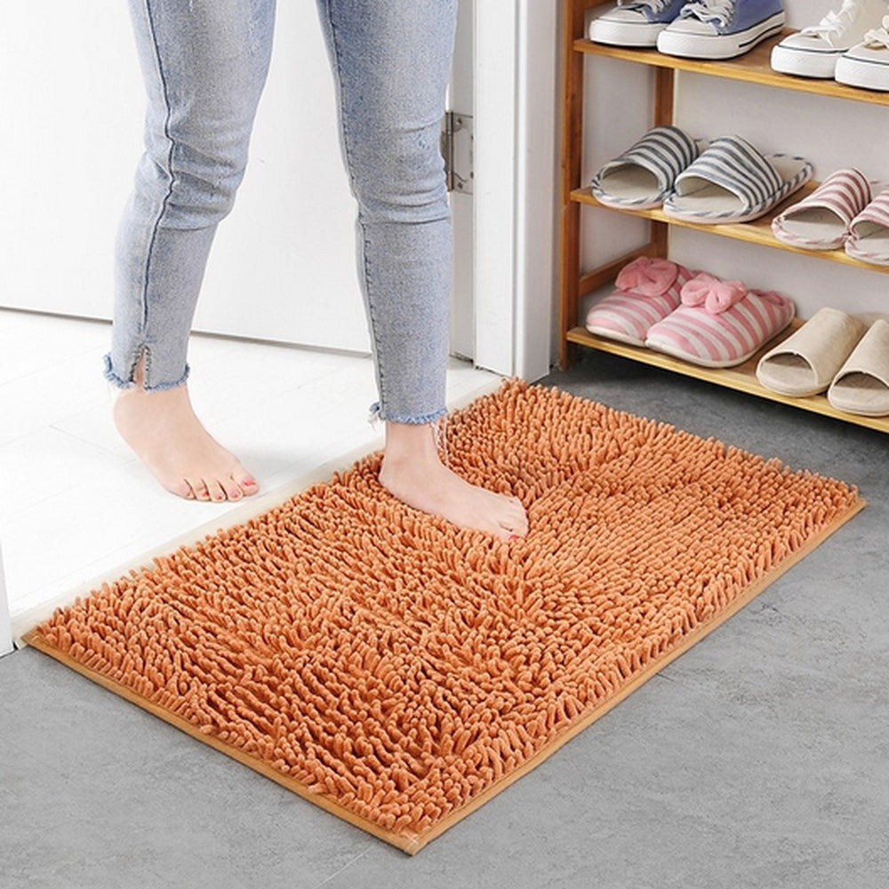 Mavi Tappetino da Bagno | Ciniglia Ultra Assorbente, Antiscivolo