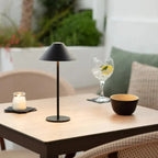 Onda Lampada da Tavolo | Dimmerabile, Senza Fili, Luce Calda 3000K