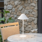 Onda Lampada da Tavolo | Dimmerabile, Senza Fili, Luce Calda 3000K
