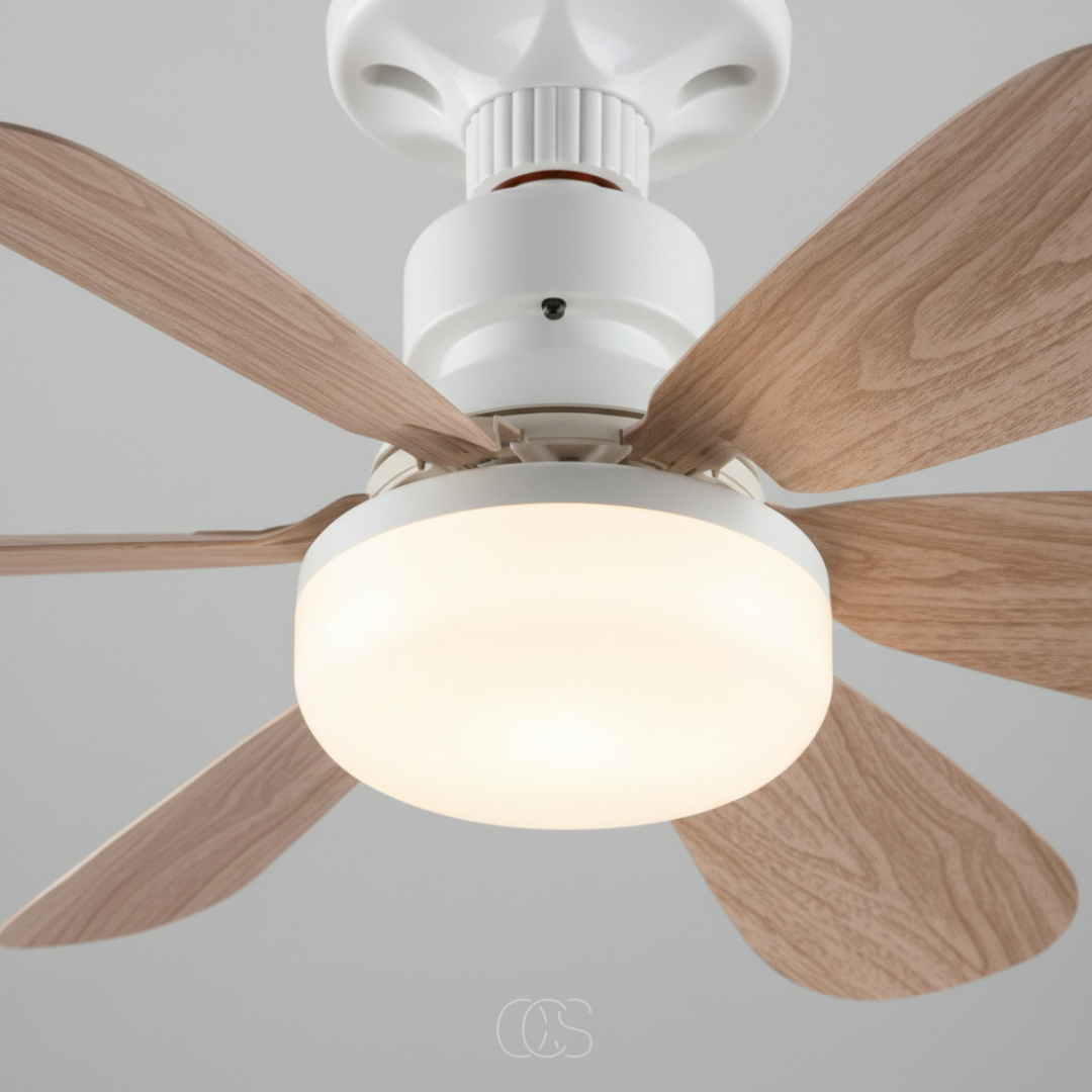 Onda Ventilateur de plafond | LED à intensité variable, télécommande, silencieux
