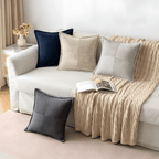 Housse de coussin Ovidio | Antitache, design élégant en polyester 45x45 cm