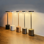 Retro-Schreibtischlampe | Wiederaufladbar, elegantes Design, LED-Schreibtischlampe