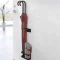 Robo Porte-parapluies élégant | Design minimaliste en fer noir
