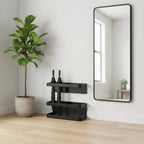 Robo Porte-parapluies élégant | Design minimaliste en fer noir
