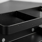 Robo Porte-parapluies élégant | Design minimaliste en fer noir