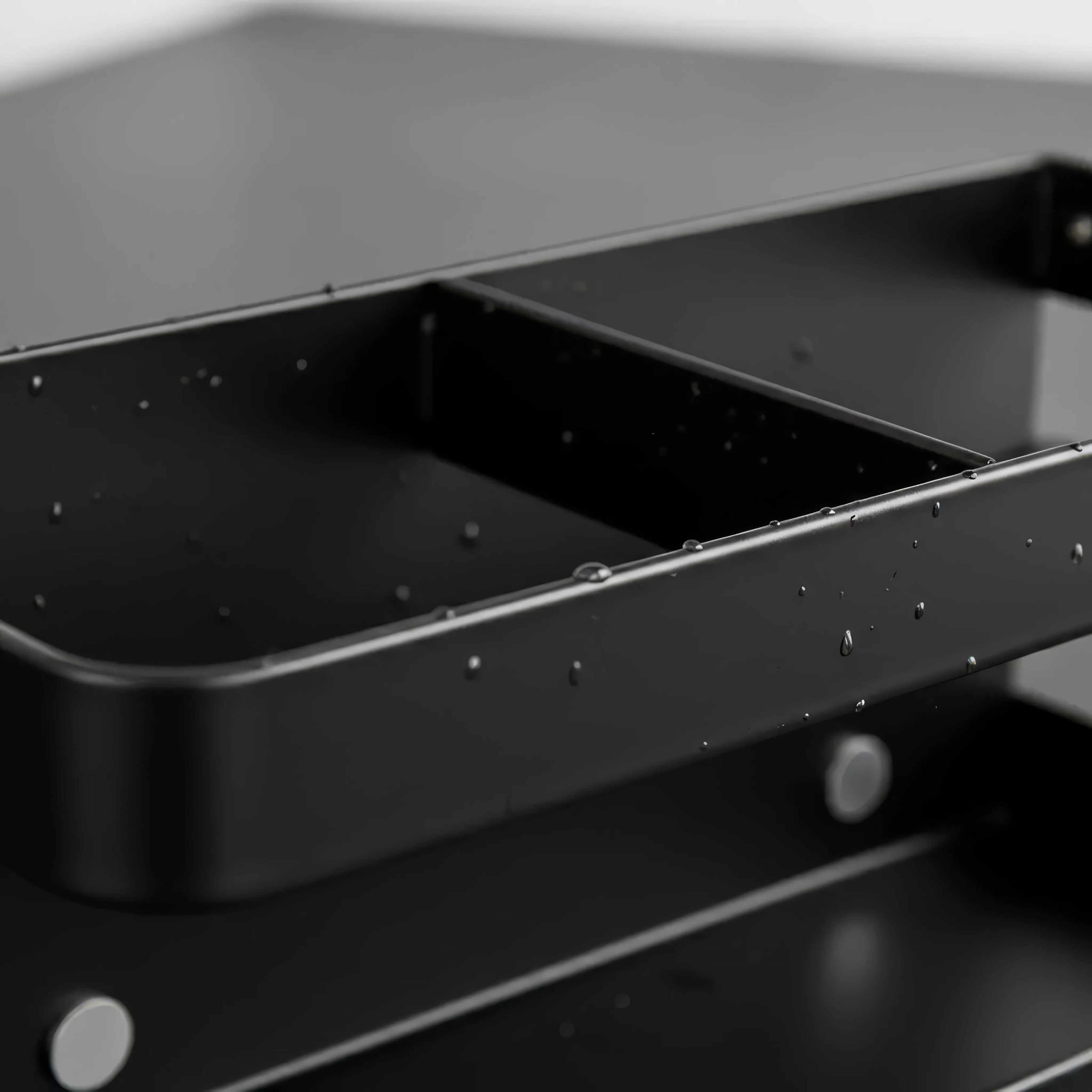 Robo Porte-parapluies élégant | Design minimaliste en fer noir