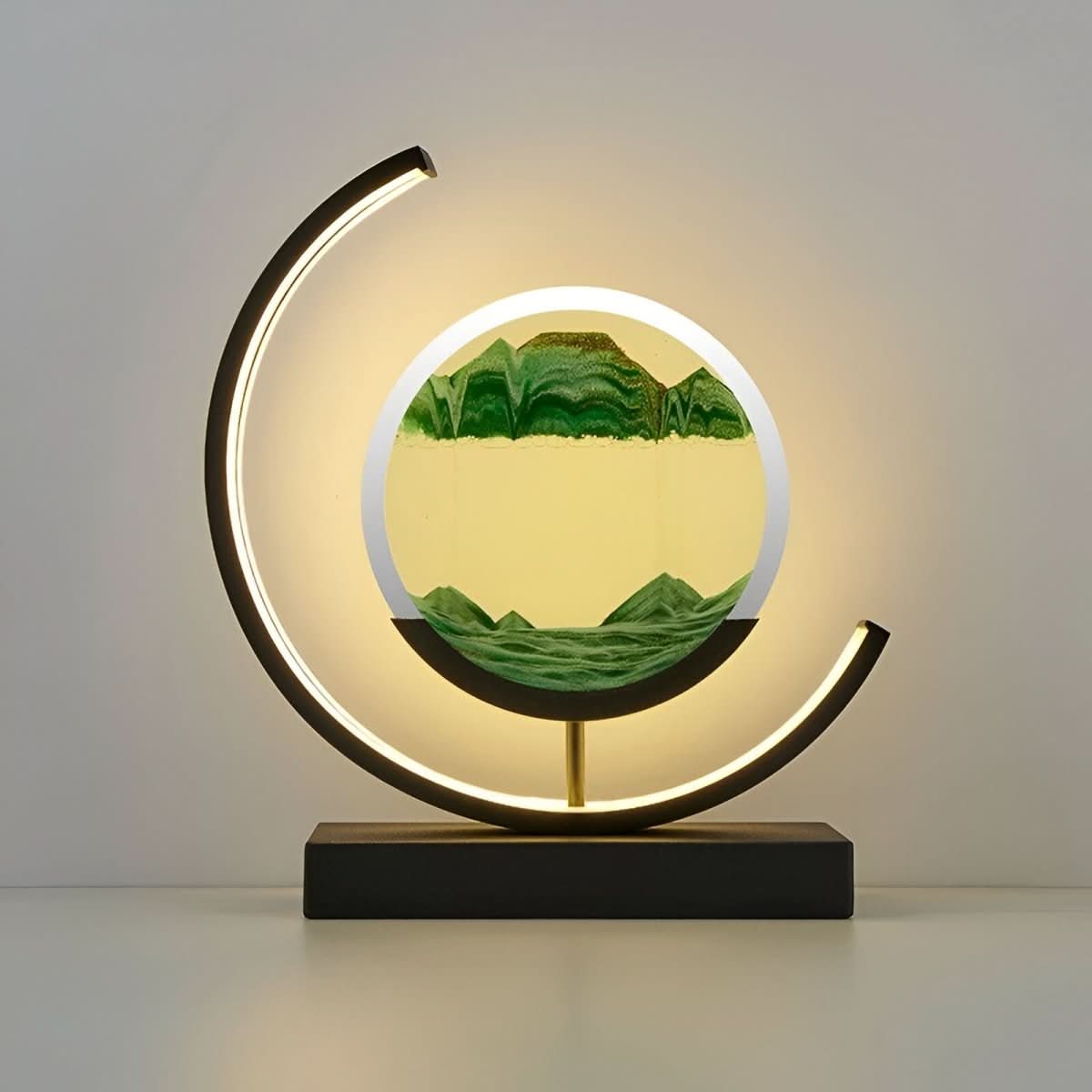 Sandy Glow Lamp | Dimmerabile, Design Moderno in Metallo e Vetro