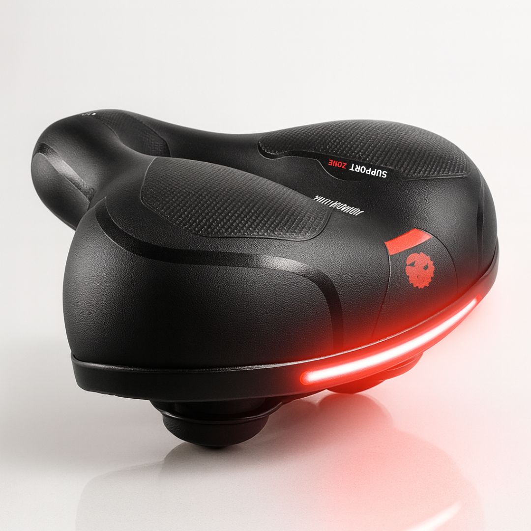 SellaPro Sella per Bicicletta | Ergonomica, Imbottitura Morbida, Riflettore