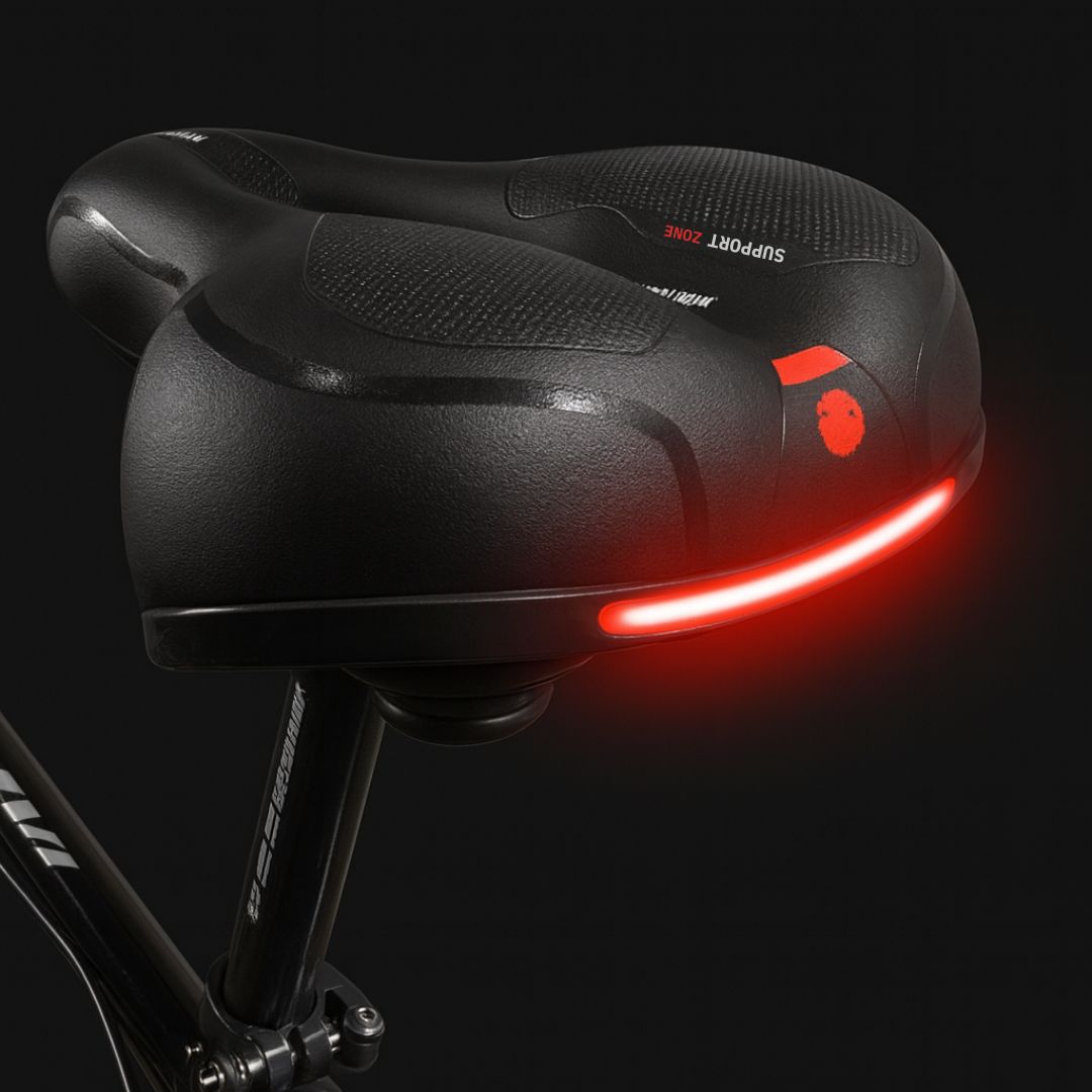 SellaPro Sella per Bicicletta | Ergonomica, Imbottitura Morbida, Riflettore