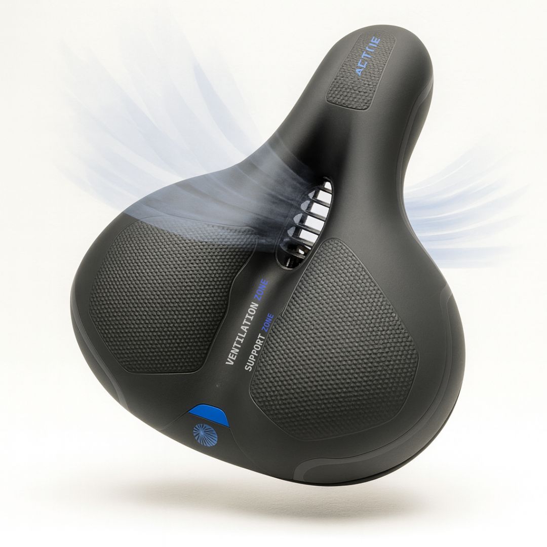 SellaPro Sella per Bicicletta | Ergonomica, Imbottitura Morbida, Riflettore