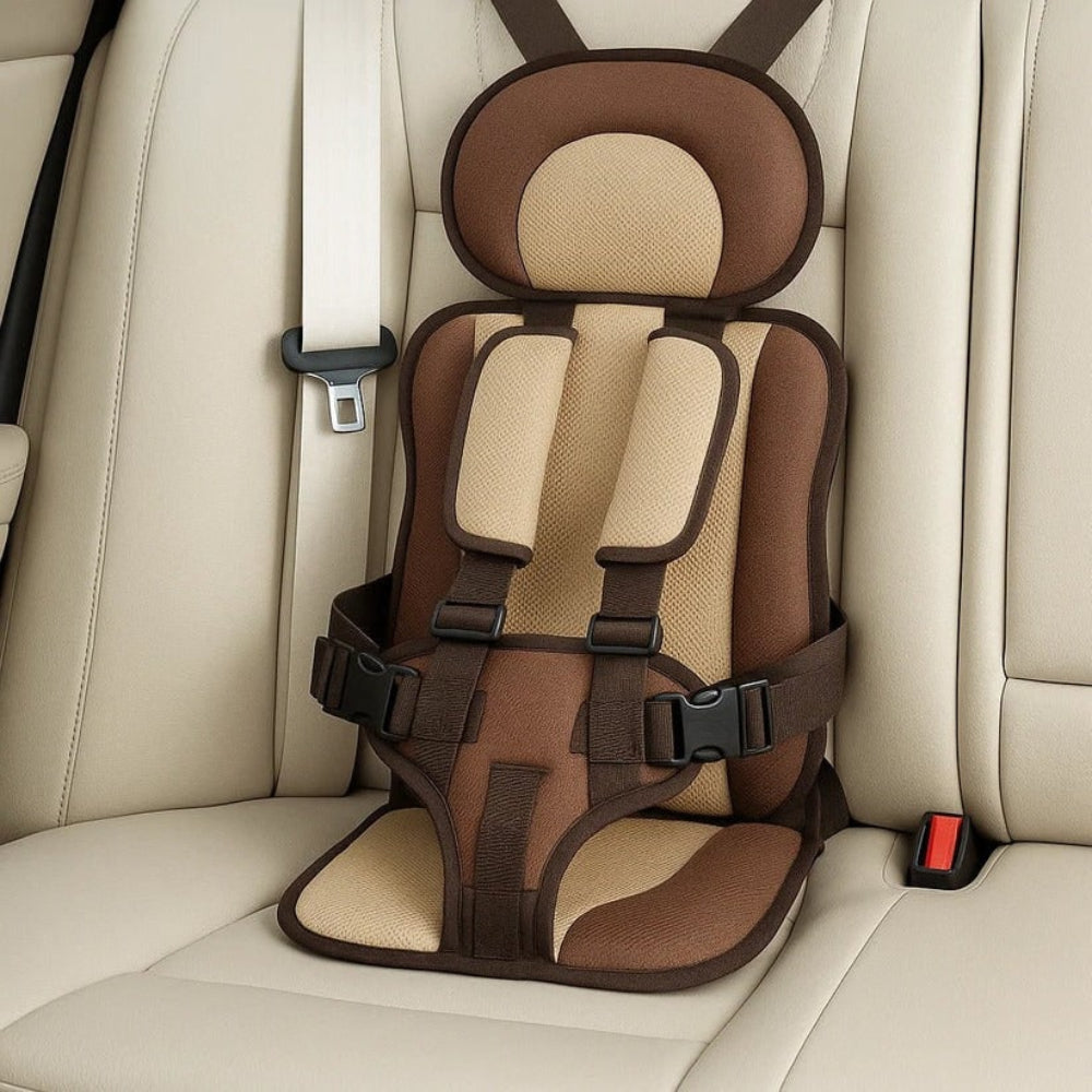 Sileo Seggiolino Auto Portatile | Imbracatura di Sicurezza a 5 Punti, Pieghevole