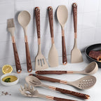 Silio Ensemble d’ustensiles de cuisine | Silicone résistant à la chaleur, 10 pièces