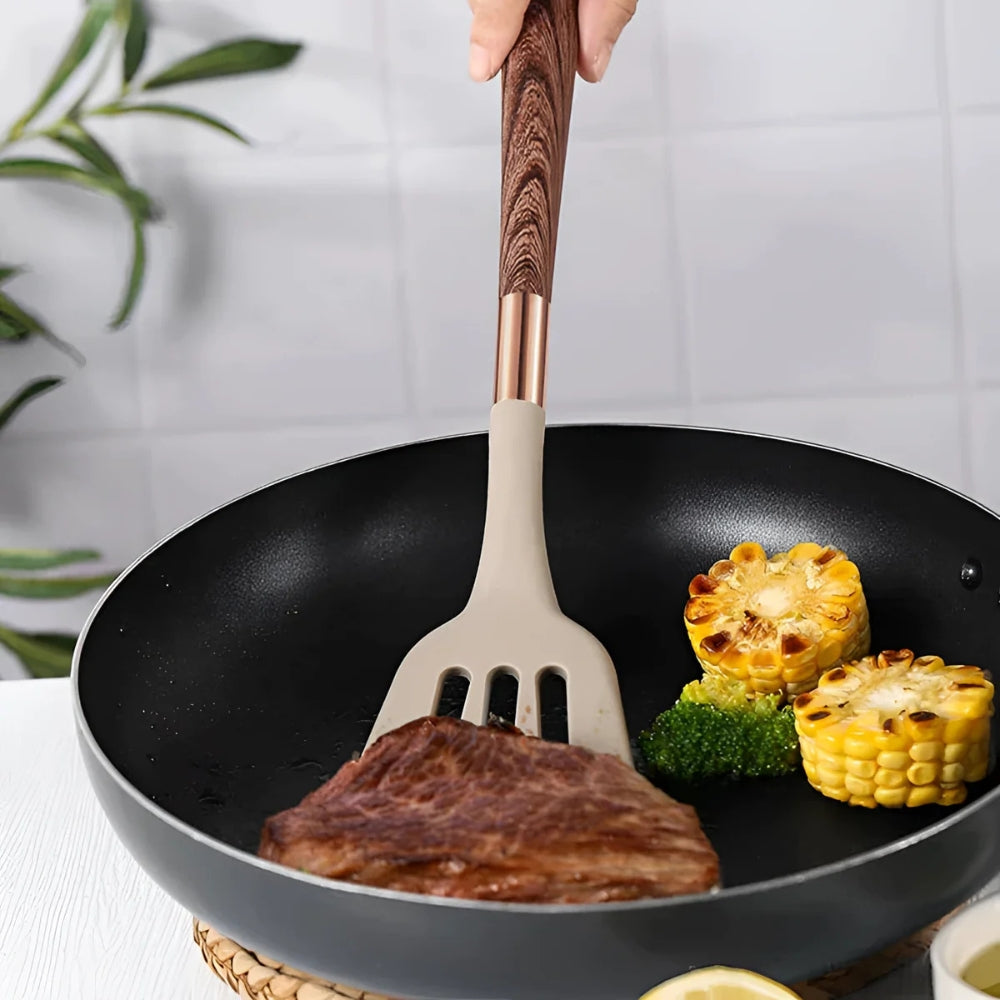 Silio Ensemble d’ustensiles de cuisine | Silicone résistant à la chaleur, 10 pièces