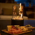 Caminetto da Tavolo a Bioetanolo dal Design Elegante | Fiamme Vere, Design Elegante