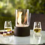 Caminetto da Tavolo a Bioetanolo dal Design Elegante | Fiamme Vere, Design Elegante