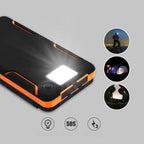 SolarBox Powerbank 20000mAh | Ricarica Rapida, Pannelli Solari Integrati
