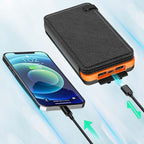 SolarBox Powerbank 20000mAh | Ricarica Rapida, Pannelli Solari Integrati