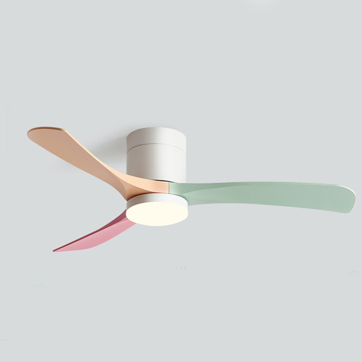 Vento Ventilateur de plafond moderne | Silencieux avec LED, 6 vitesses