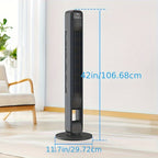 Vento Ventilateur colonne | Silencieux, sans pales, design élégant réglable
