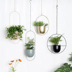 Porte-plantes Vetra | minimaliste avec chaîne réglable pour intérieur