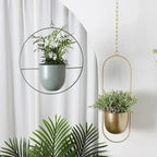 Porte-plantes Vetra | minimaliste avec chaîne réglable pour intérieur