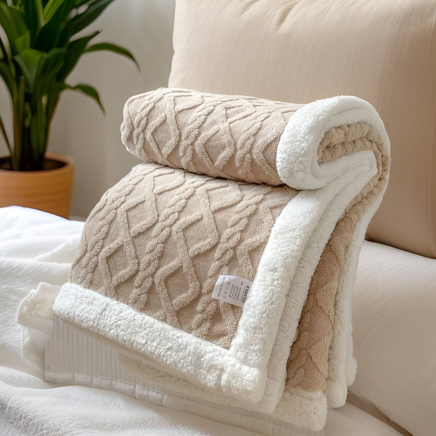 WarmHaven Couverture en polaire double face | Douce et chaude pour l’hiver
