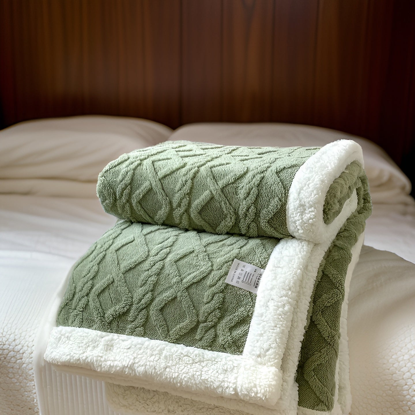 WarmHaven Couverture en polaire double face | Douce et chaude pour l’hiver