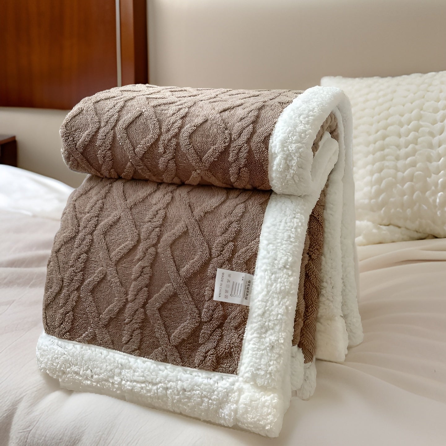 WarmHaven Couverture en polaire double face | Douce et chaude pour l’hiver