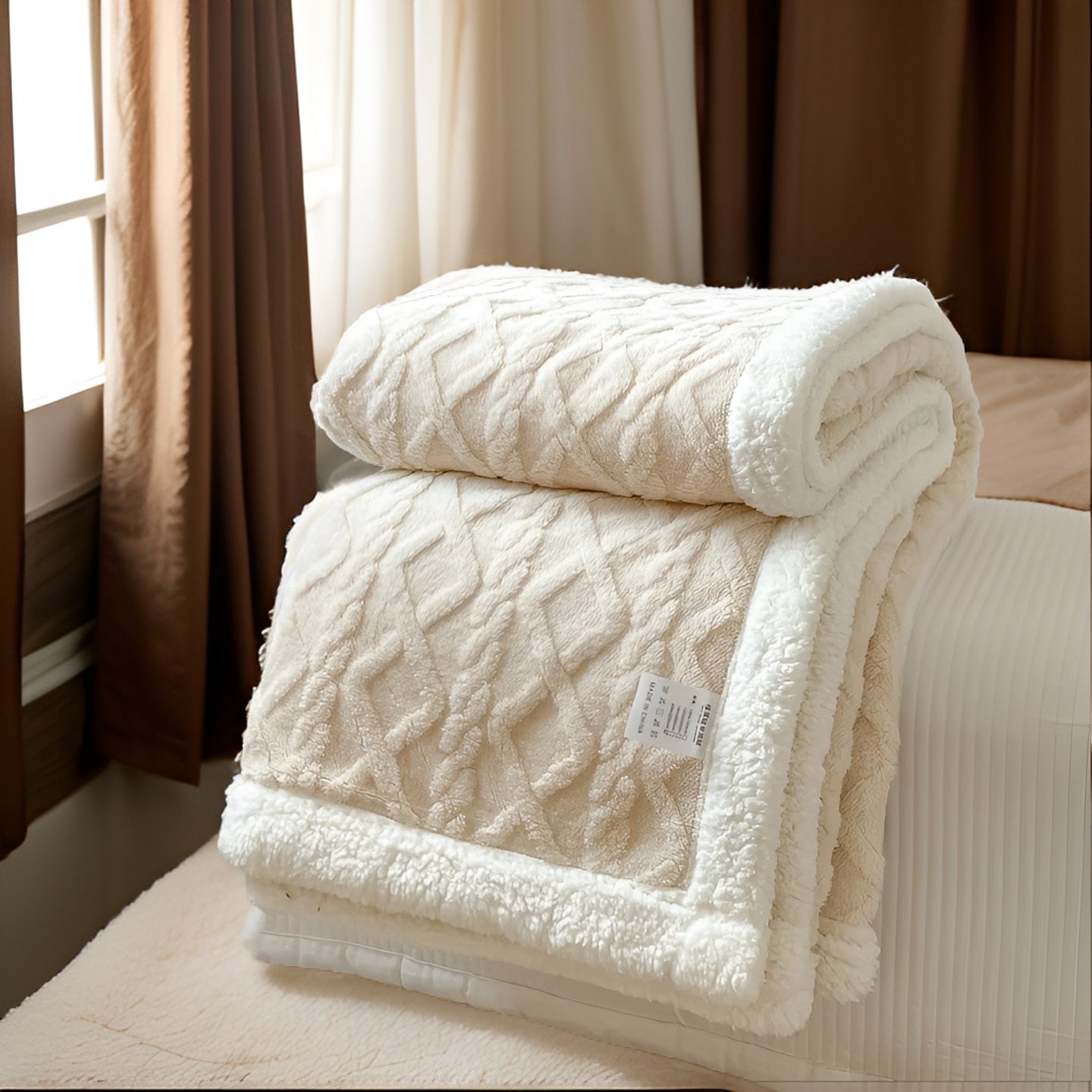 WarmHaven Couverture en polaire double face | Douce et chaude pour l’hiver