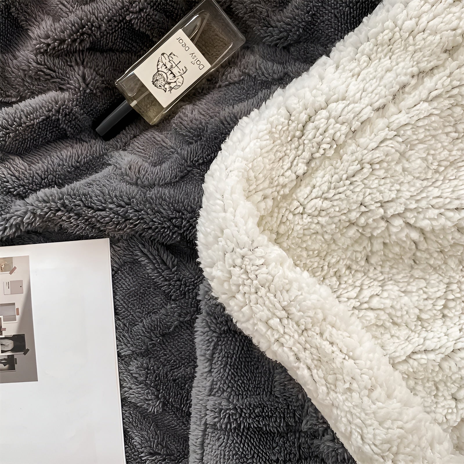 WarmHaven Couverture en polaire double face | Douce et chaude pour l’hiver