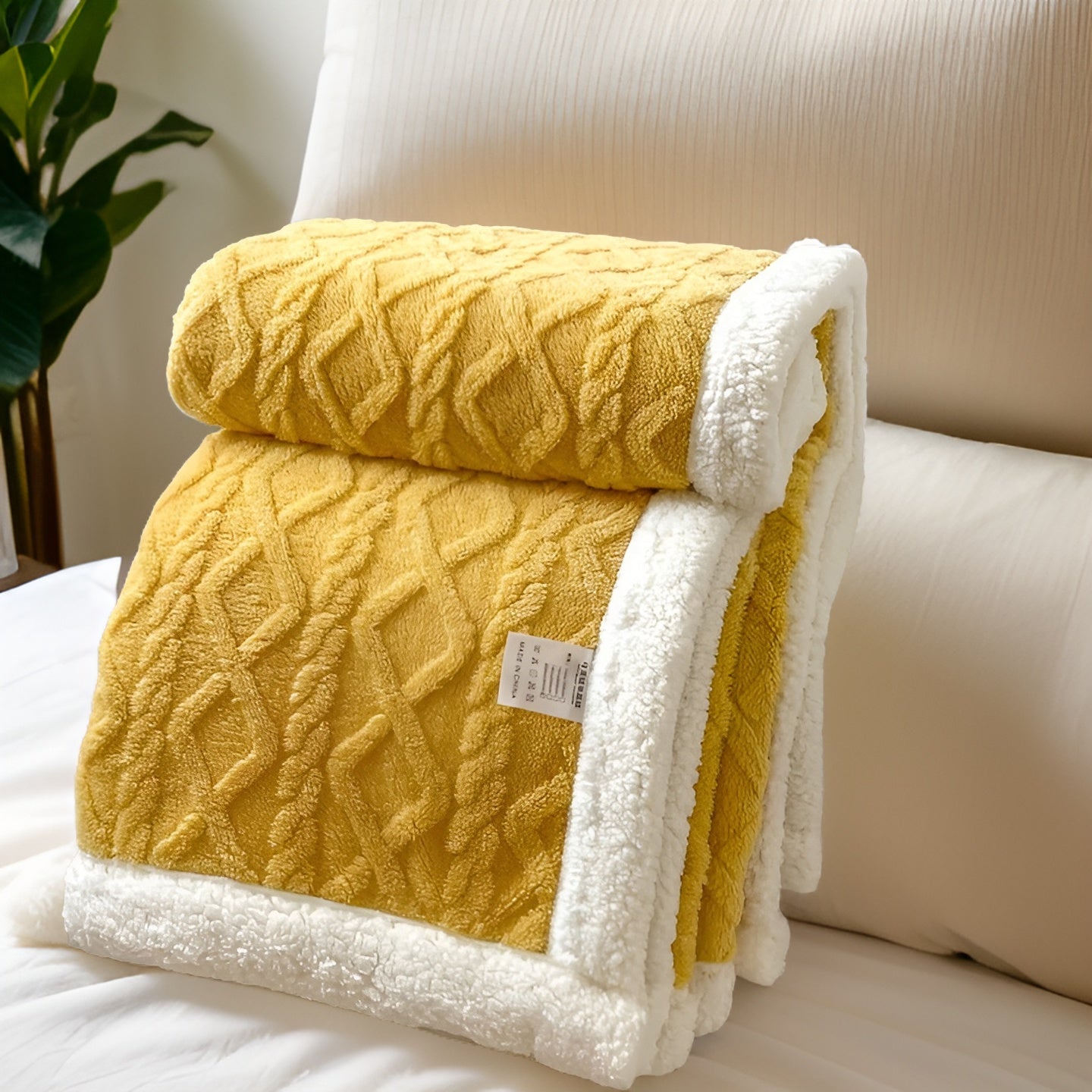 WarmHaven Couverture en polaire double face | Douce et chaude pour l’hiver