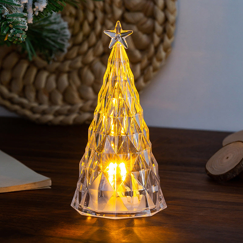 Alberello di Natale Luminoso LED da Tavolo, Decorazione Natalizia