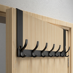 Appendiabiti da Porta in Alluminio con 7 Ganci