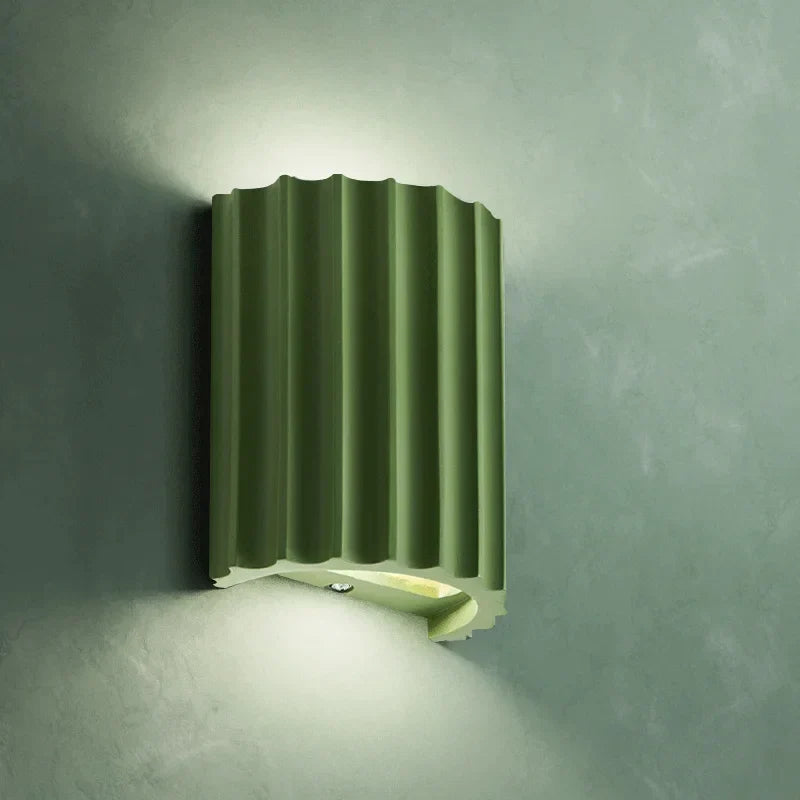 Applique da Parete Moderna in Resina con LED Design Artistico