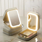 Beauty Case con Specchio LED 3 Luci - Trucco Sempre Perfetto