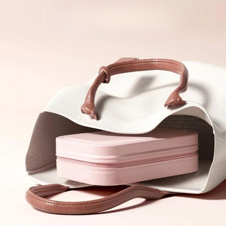 Beauty Case con Specchio LED 3 Luci - Trucco Sempre Perfetto