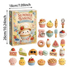 Calendario Avvento Blind Box Dessert da Forno Ciondolo 2D
