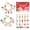 Calendario Avvento Natale Fai da Te Braccialetti Blind Box 24pz