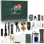 Calendario Avvento Sopravvivenza 24 Caselle Outdoor Campeggio Trekking