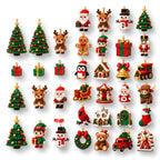 Calendario dell'Avvento di Natale - 24 mini costruzioni natalizie