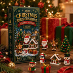 Calendario dell'Avvento di Natale - 24 mini costruzioni natalizie