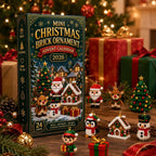 Calendario dell'Avvento di Natale - 24 mini costruzioni natalizie