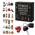 Calendario dell'Avvento Fitness 24 Giorni in Acrilico Motivazionale