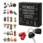 Calendario dell'Avvento Fitness 24 Giorni in Acrilico Motivazionale