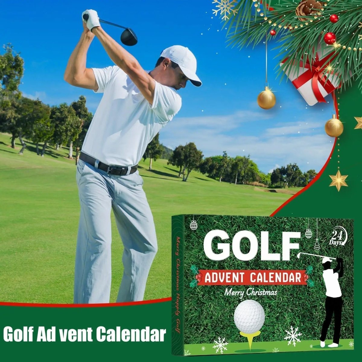 Calendario dell'Avvento Golf 2025 - 24 Accessori Esclusivi