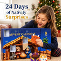 Calendario dell'Avvento Natalizio Peluche 24 Giorni Blind Box