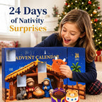 Calendario dell'Avvento Natalizio Peluche 24 Giorni Blind Box